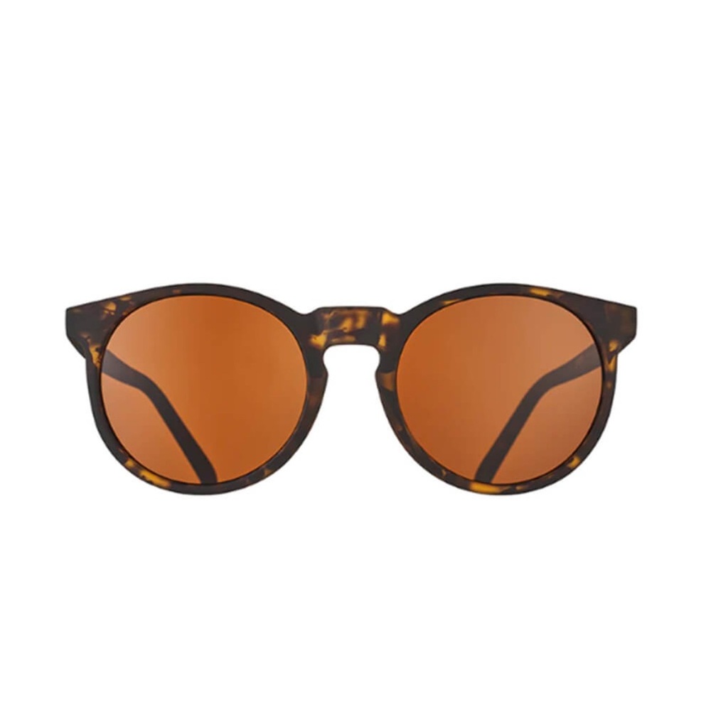 goodr Nine Dollar Pourover Sunglasses - Circle G - Brown